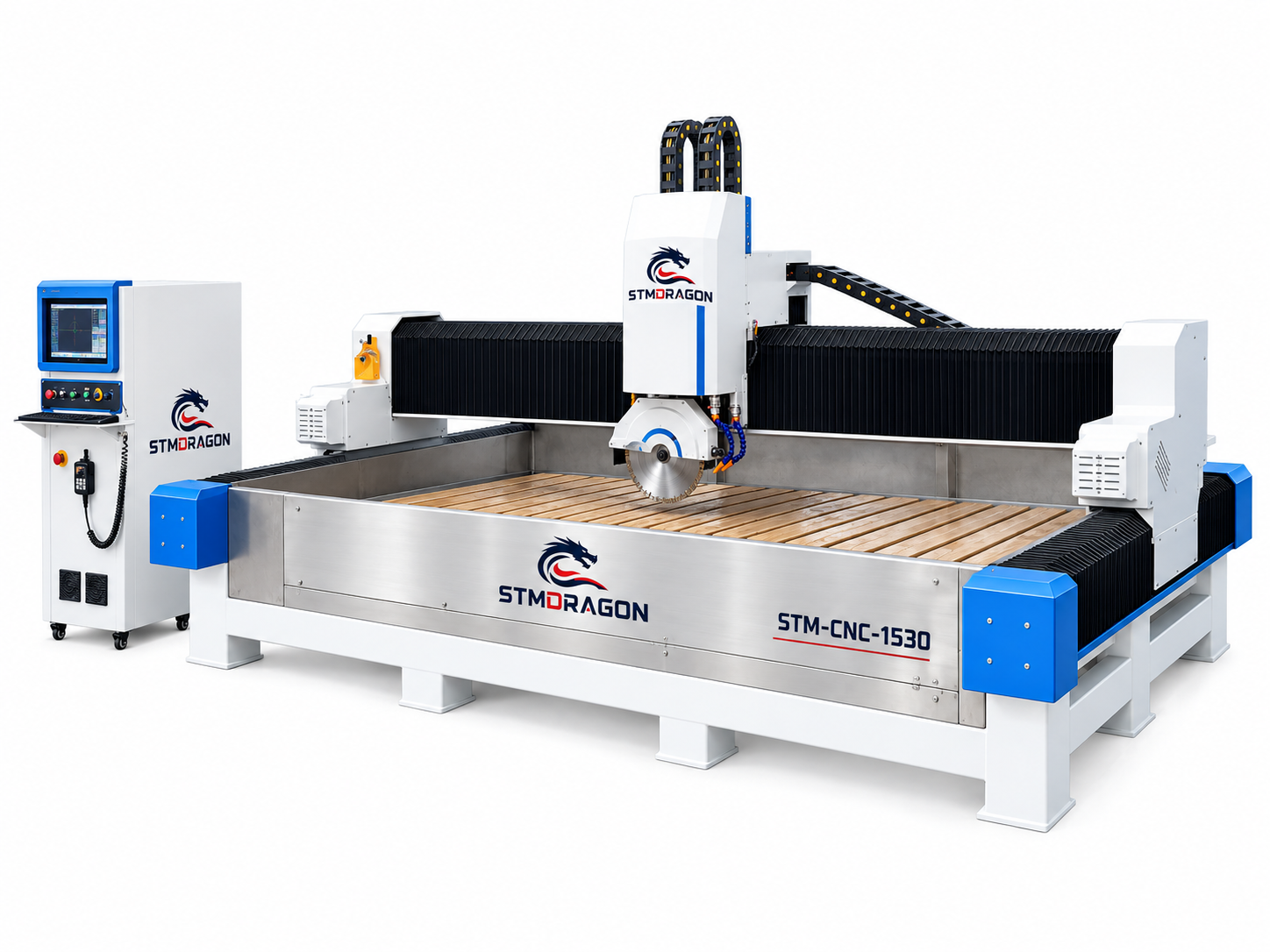 STMDRAGON STM-CNC-1530 1530 Two-Process Stone CNC Machining Center