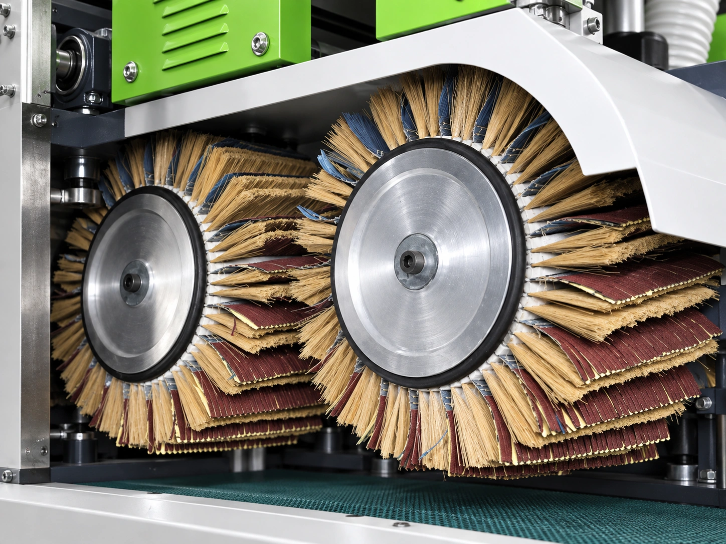 STMDRAGON STM-1000-6RS Brush Sanding Machine for Wood Panel Sanding & Polishing - Image 4