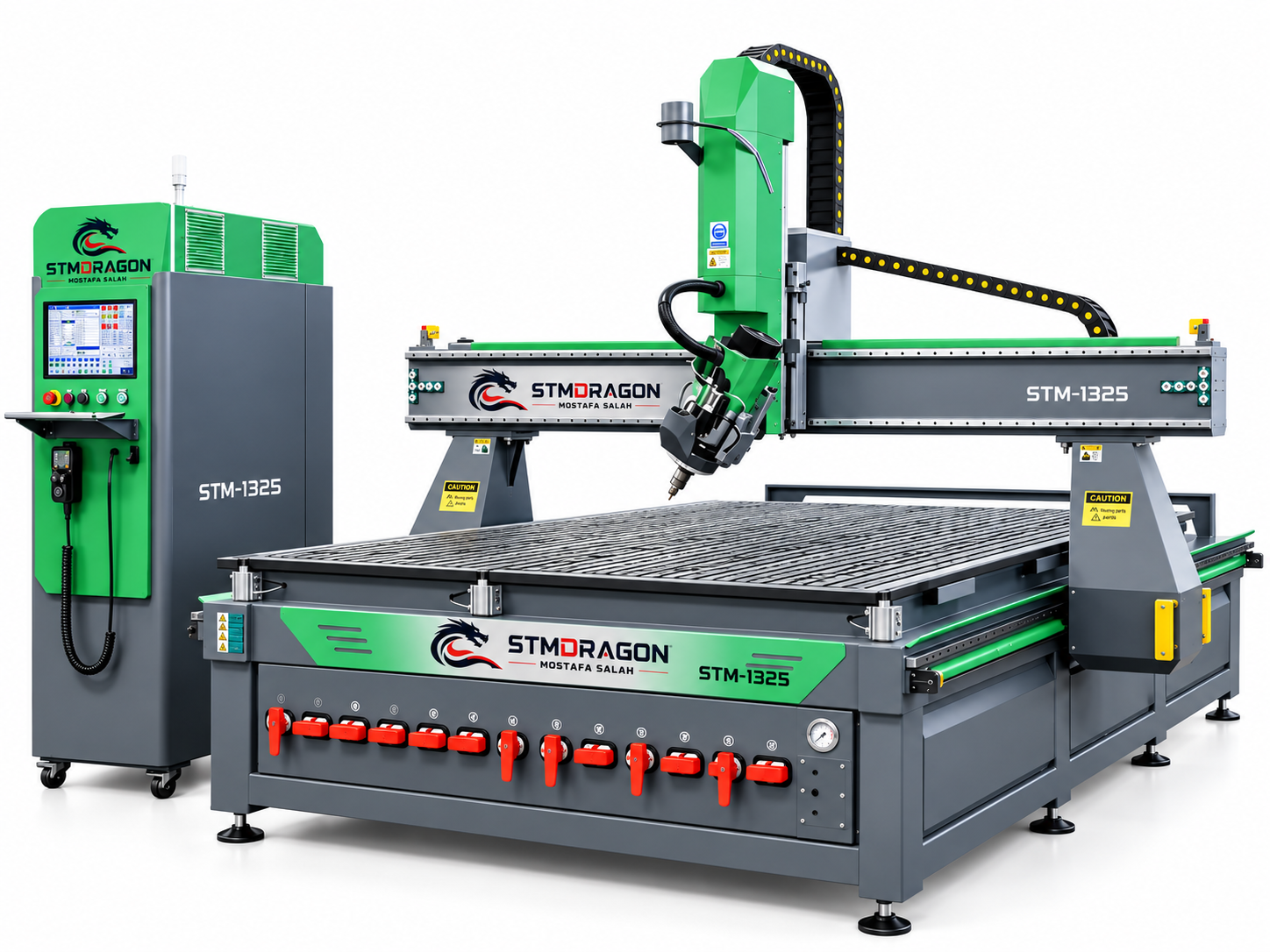 STMDRAGON STM-1325 4 Axis CNC Router Machine for Woodworking & Furniture