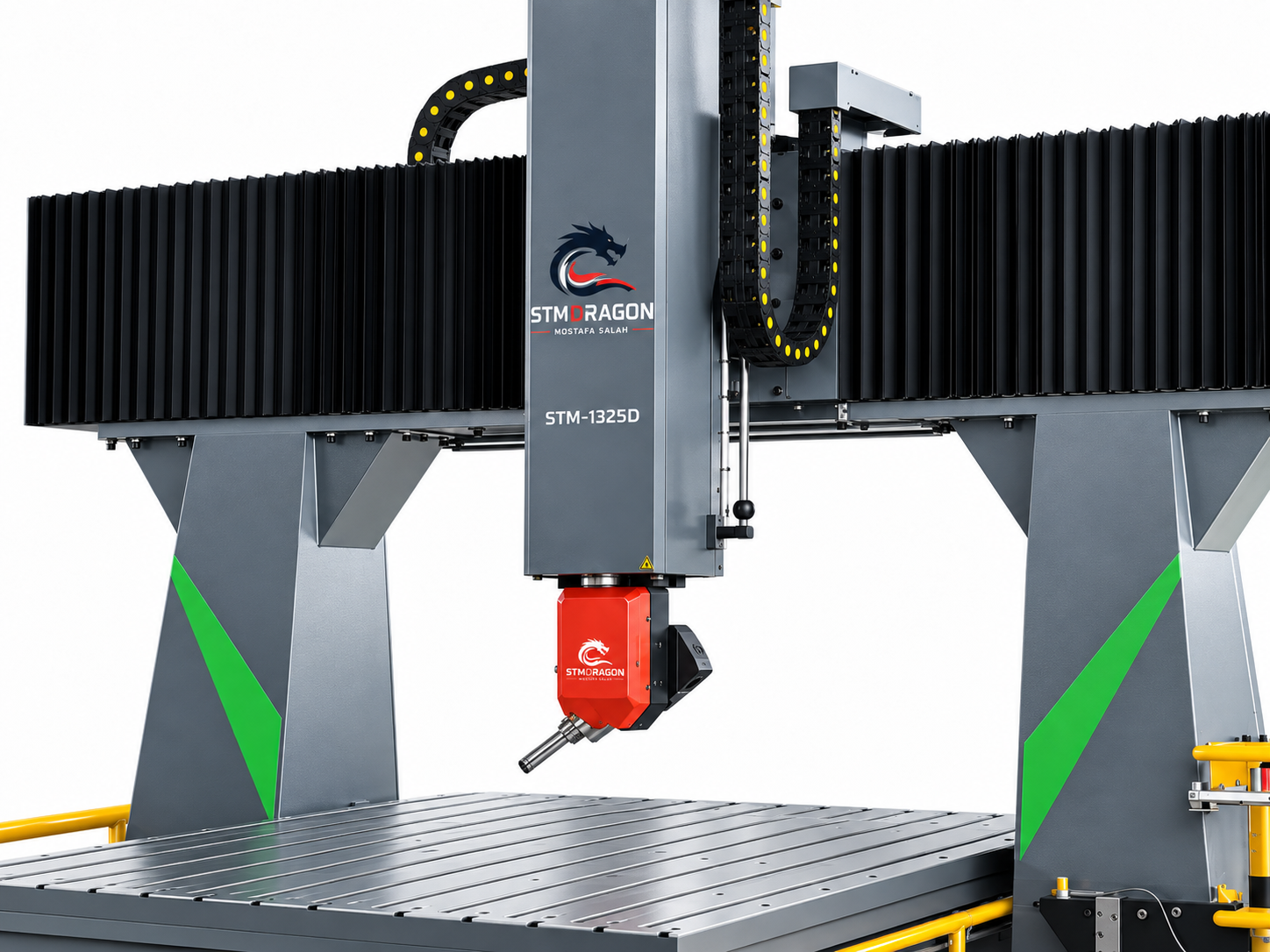 STMDRAGON STM-1325D5-Axis CNC Router Machine for Wood, Foam & Aluminum - Image 4