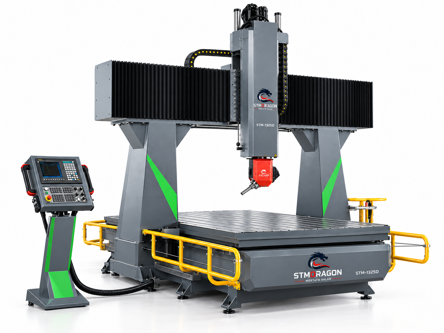 STMDRAGON STM-1325D5-Axis CNC Router Machine for Wood, Foam & Aluminum