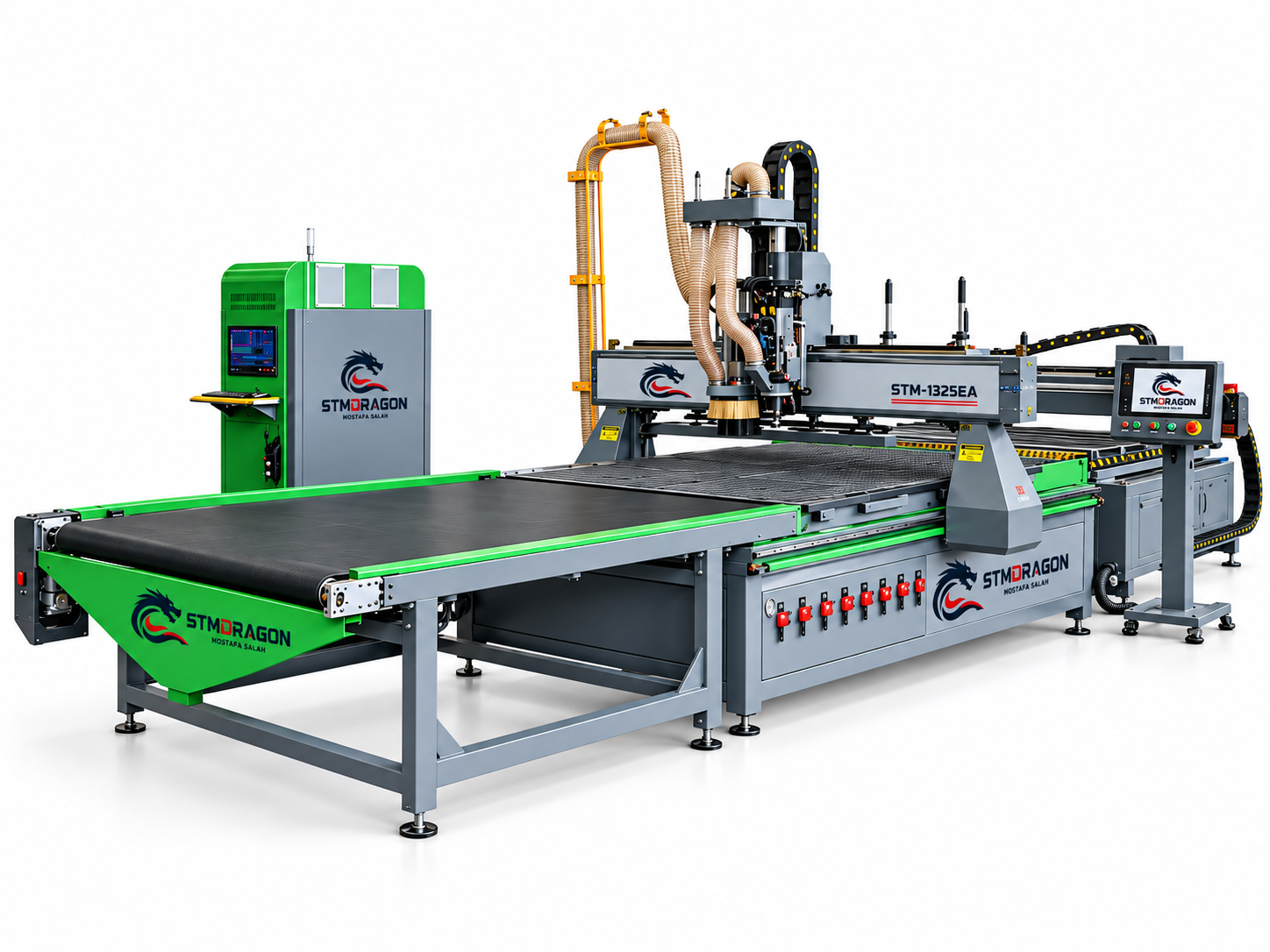 STMDRAGON STM-1325EA 4×8 ft ATC CNC Router Machine for Woodworking - Image 3