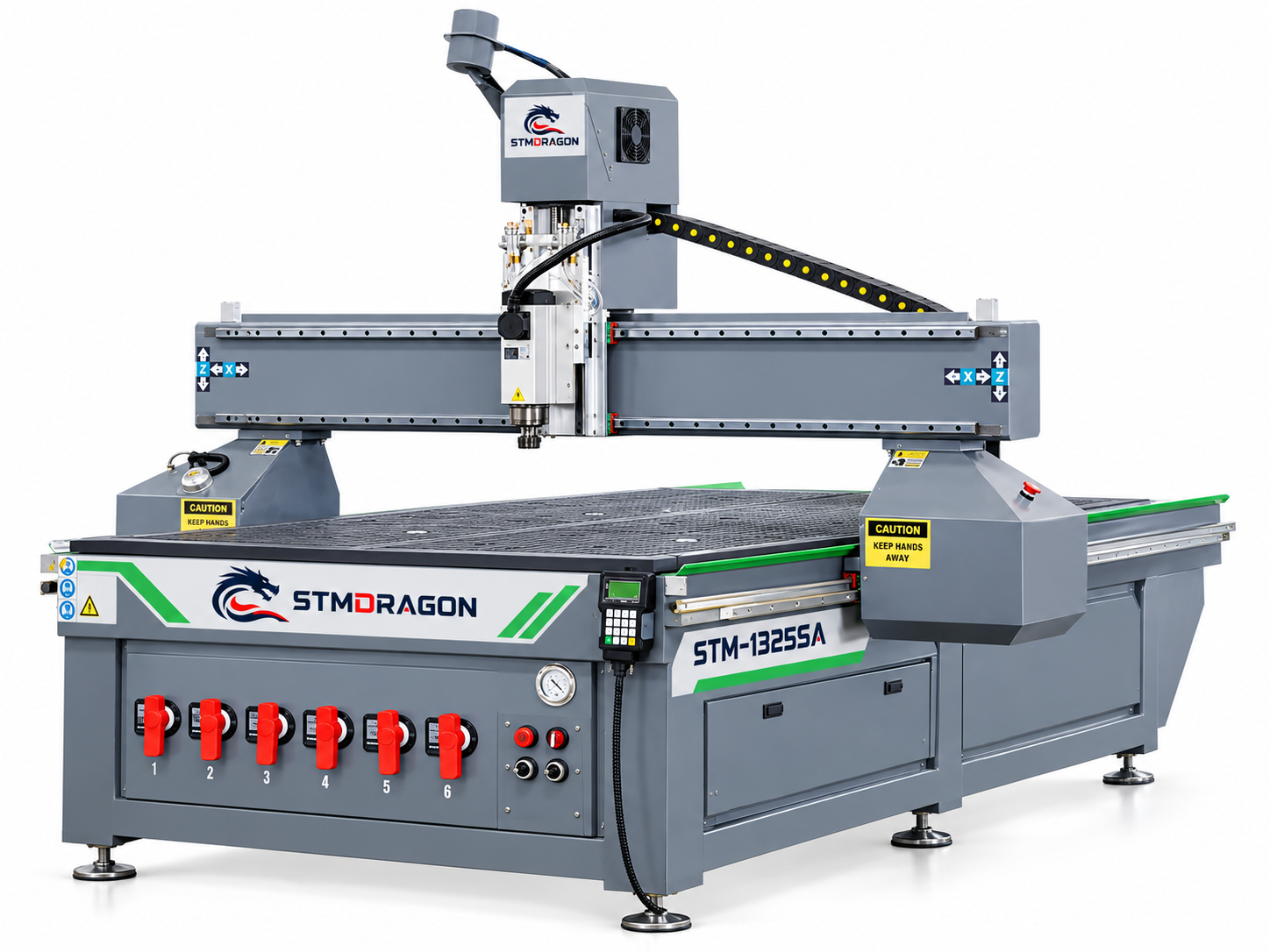 STMDRAGON STM-1325SA 3-Axis CNC Router Machine 4×8 ft for Woodworking & Signmaking