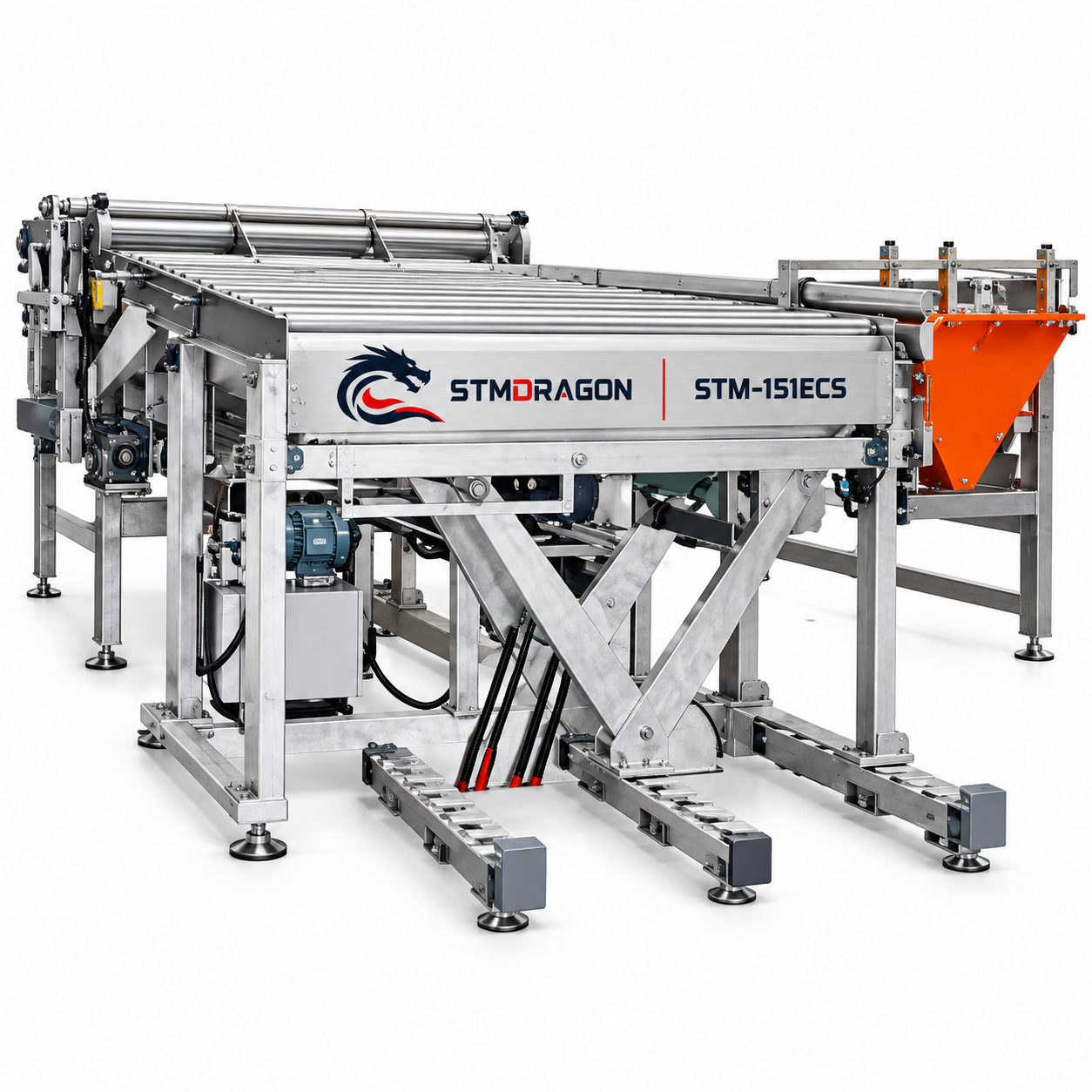 STMDRAGON STM-151ECS Automatic Four-Edge Plywood Edge Cutting Saw Machine