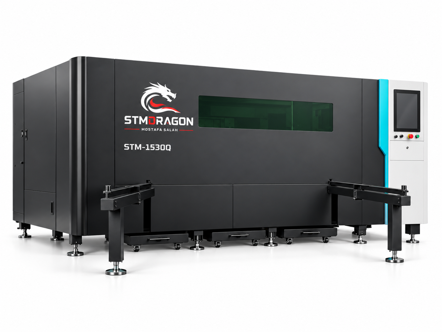 STMDRAGON STM-1530Q Enclosed Fiber Laser Cutting Machine - Image 2
