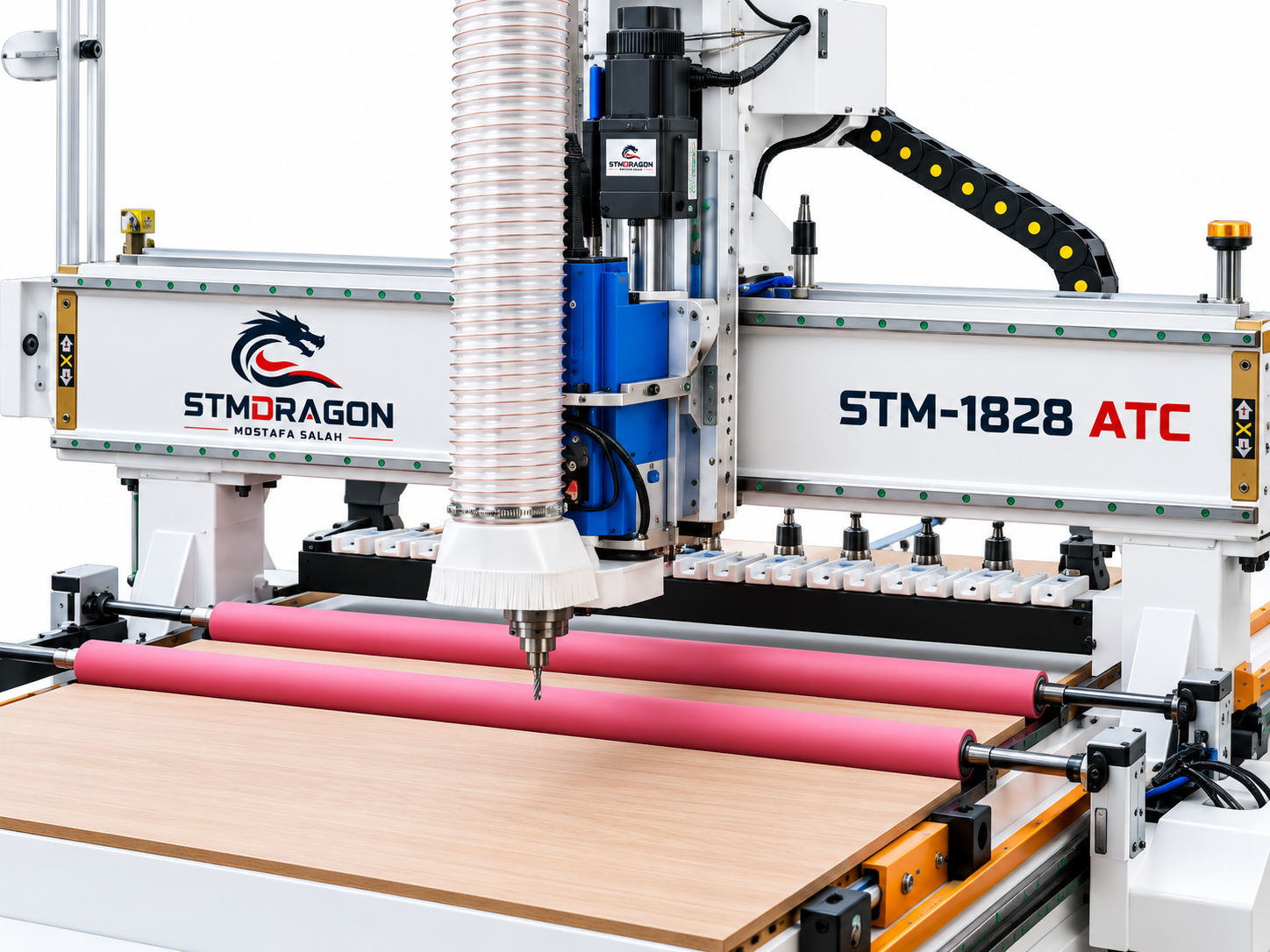 STMDRAGON STM-1828 ATC Loading & Unloading Nesting CNC Machine with Labeling Function - Image 3