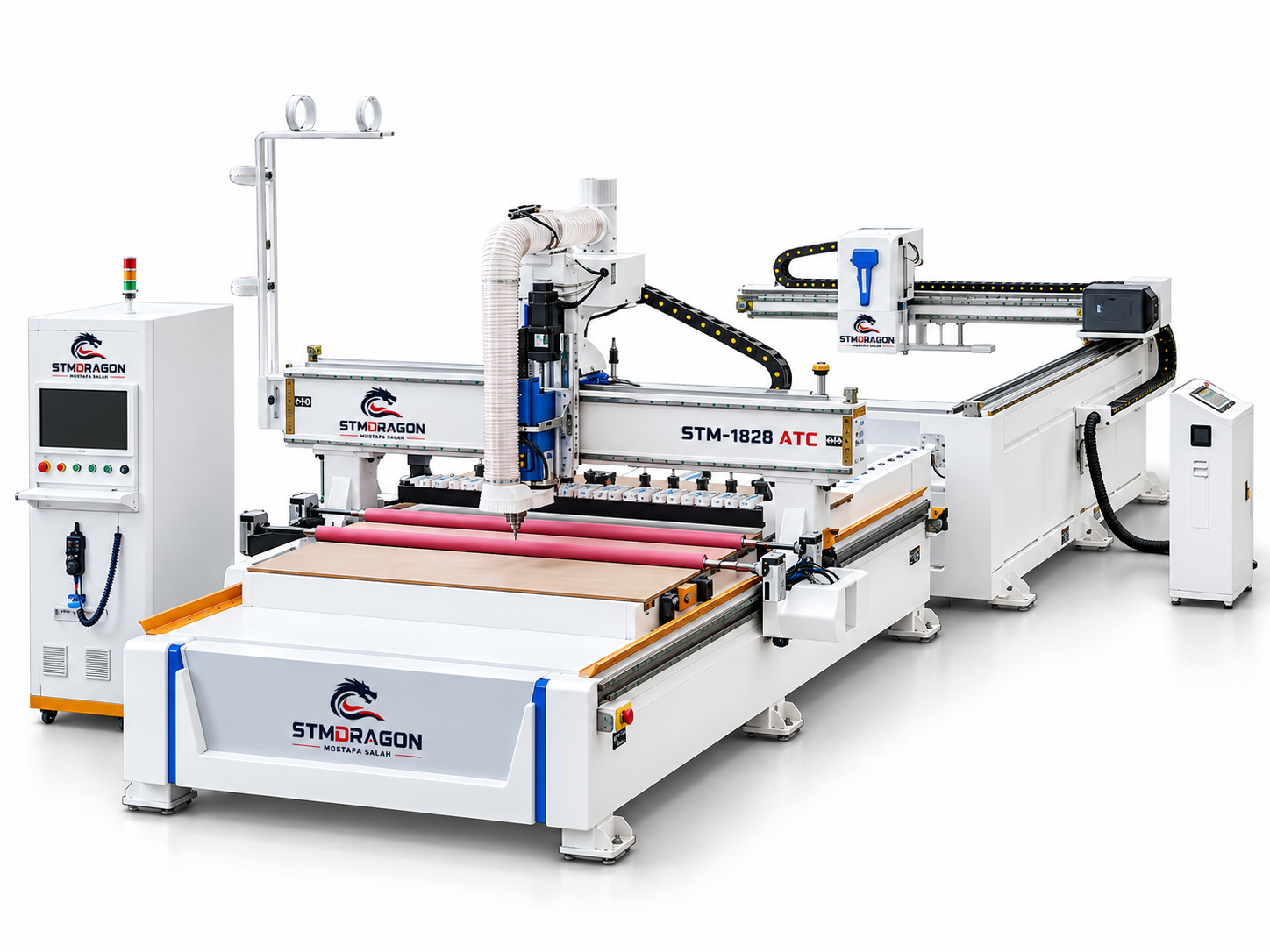 STMDRAGON STM-1828 ATC Loading & Unloading Nesting CNC Machine with Labeling Function