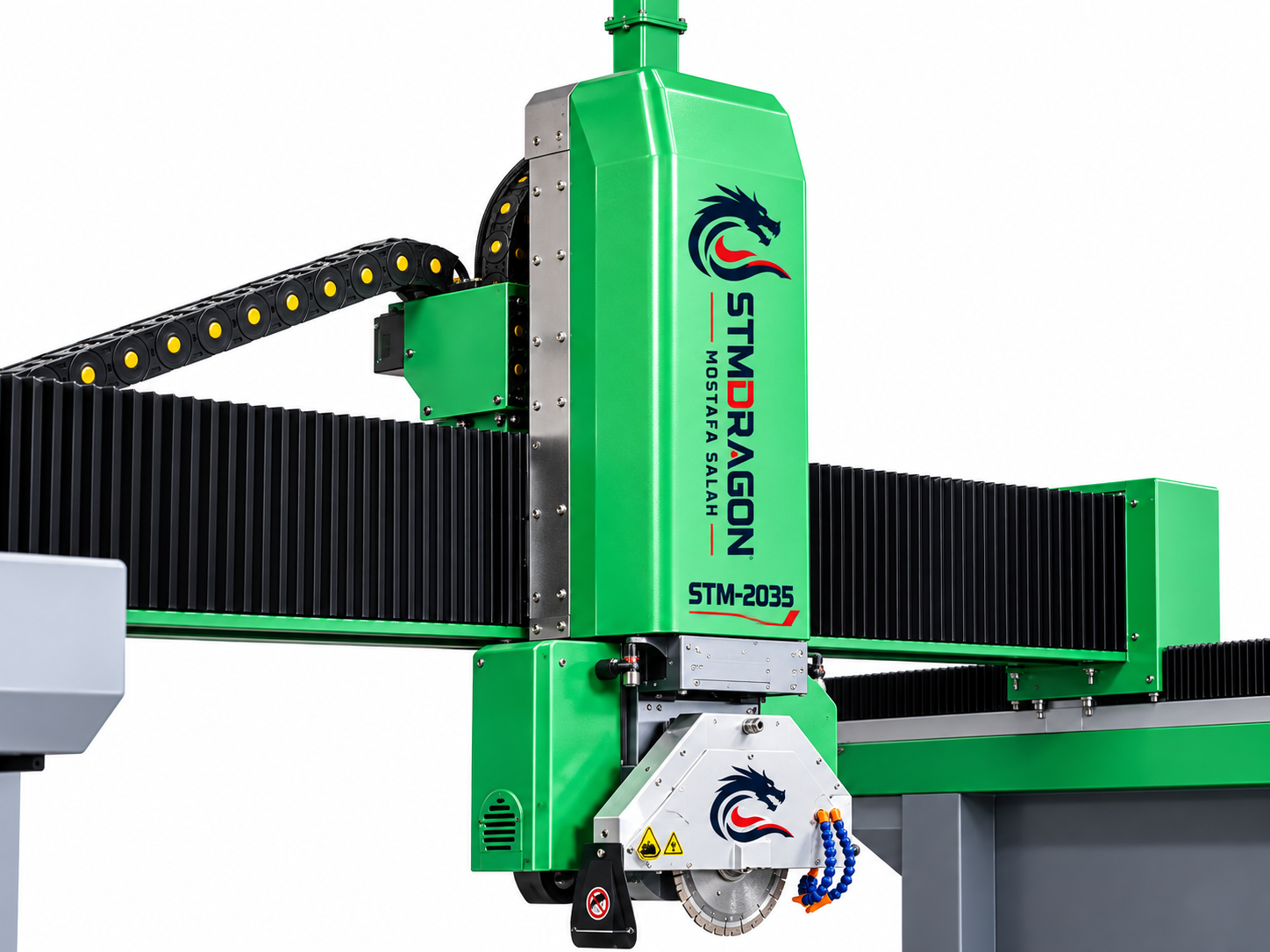 STMDRAGON STM-2035 5-Axis CNC Stone Bridge Cutting Machine for Granite & Marble - Image 2