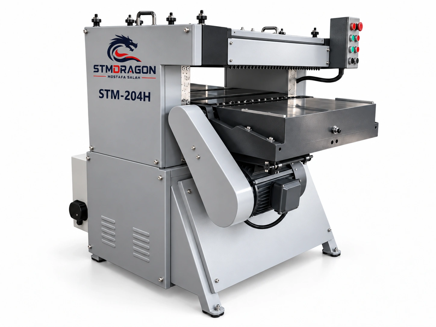 STMDRAGON STM-204H Wood Planer Thicknesser Machine 430mm Heavy-Duty Woodworking