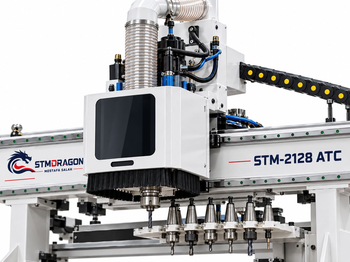STMDRAGON STM-2128 ATC Nesting CNC Machine with Automatic Loading & Unloading - Image 3