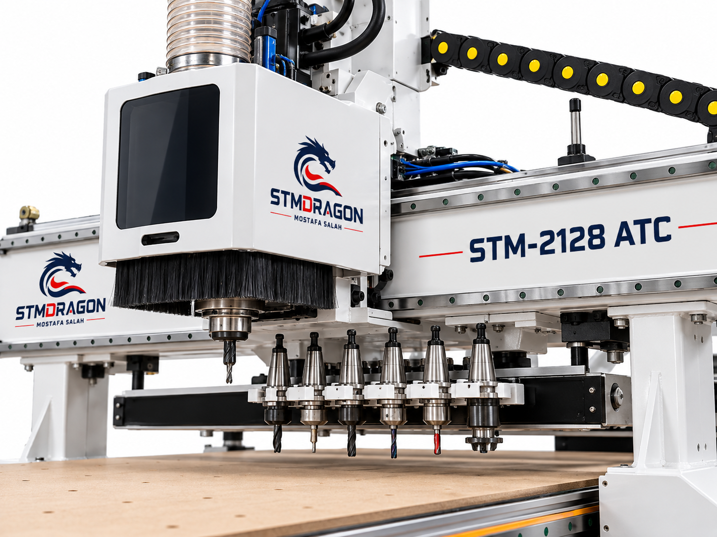 STMDRAGON STM-2128 ATC Nesting CNC Machine with Automatic Loading & Unloading - Image 2