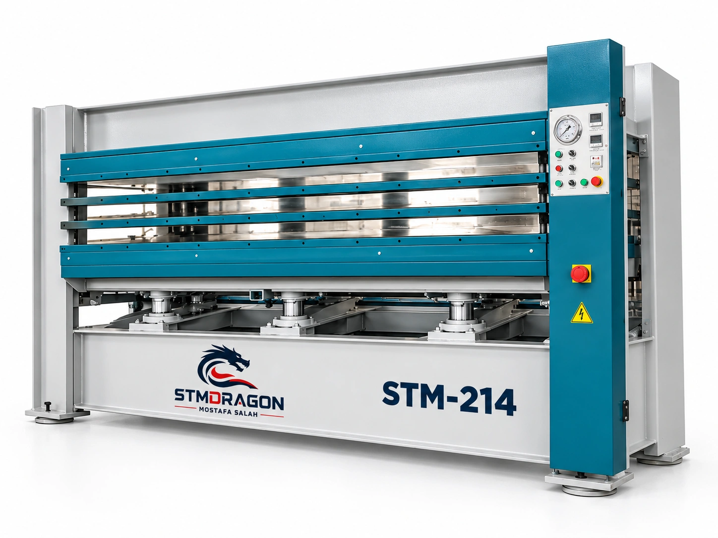 STMDRAGON STM-214A 200 Ton Hydraulic Hot Press Machine 1500×3000mm