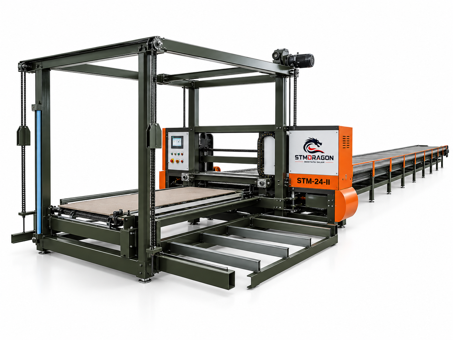 STMDRAGON STM-24-II Automatic Plywood Core Veneer Assembly Line - Image 3
