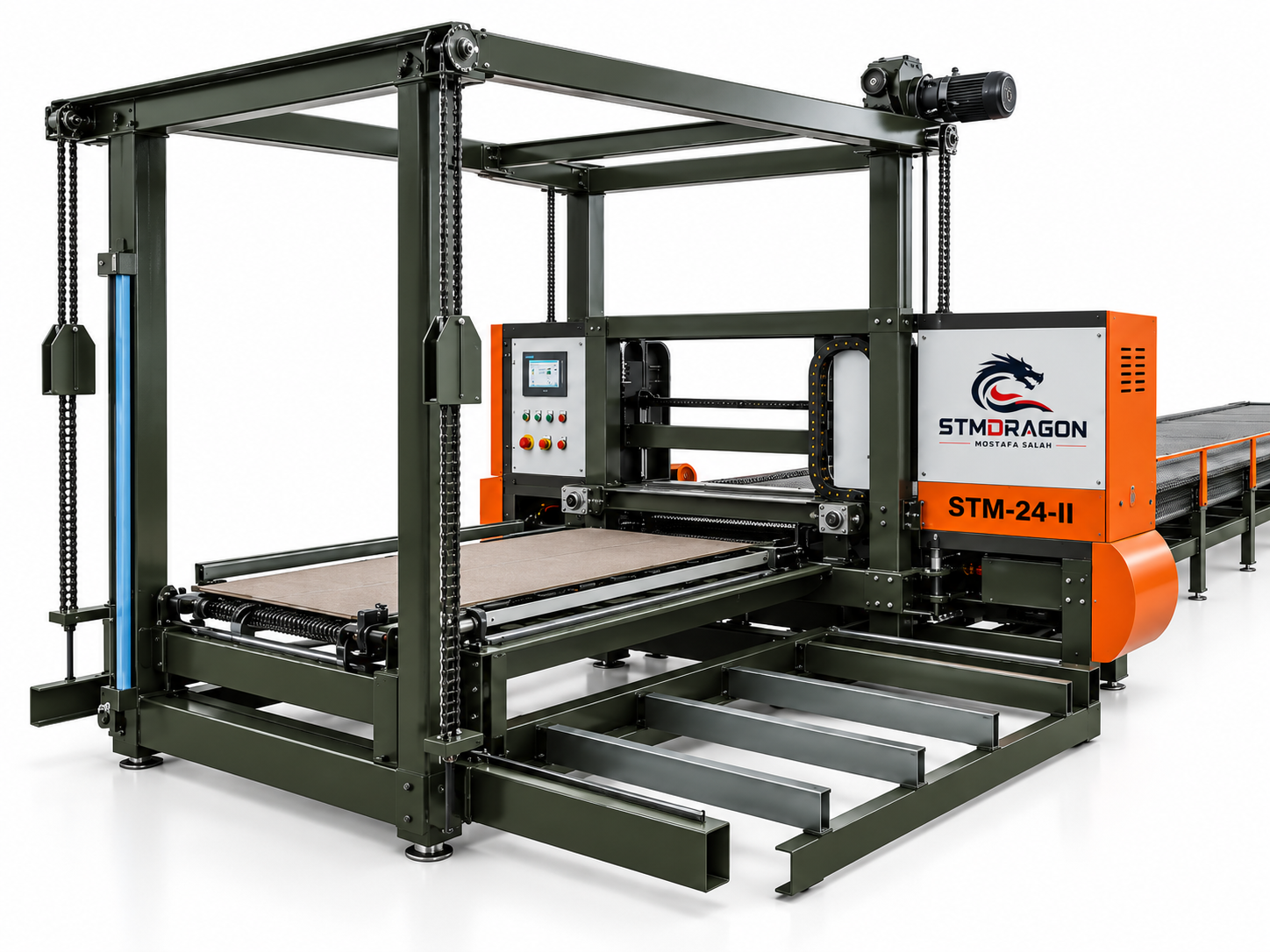 STMDRAGON STM-24-II Automatic Plywood Core Veneer Assembly Line - Image 5