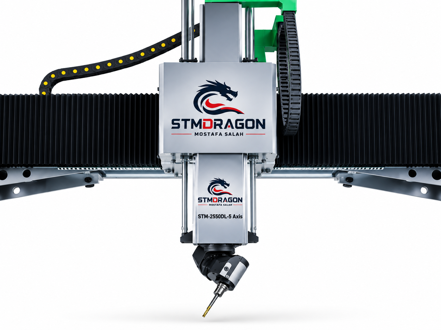 STMDRAGON STM-2550DL-5 Axis Ultra-Large Format 5 Axis CNC Wood Router Machine - Image 3