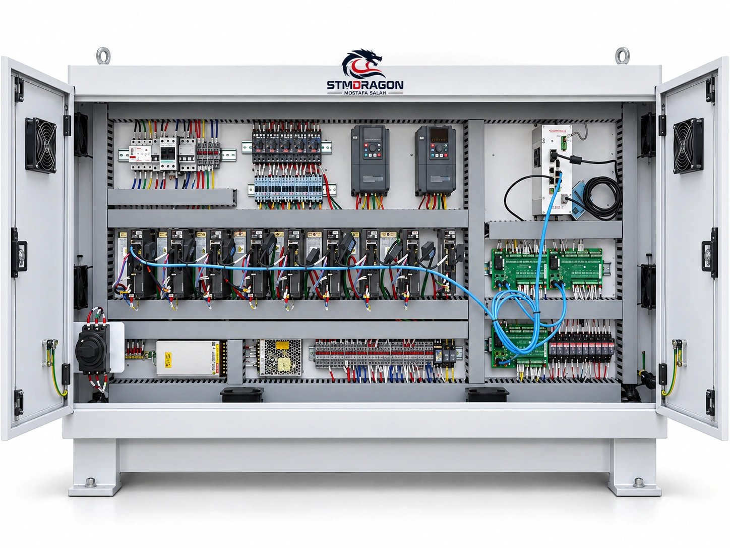 STMDRAGON STM-2813S Six Side Drilling Machine with Servo Drive & Automatic Positioning - Image 2