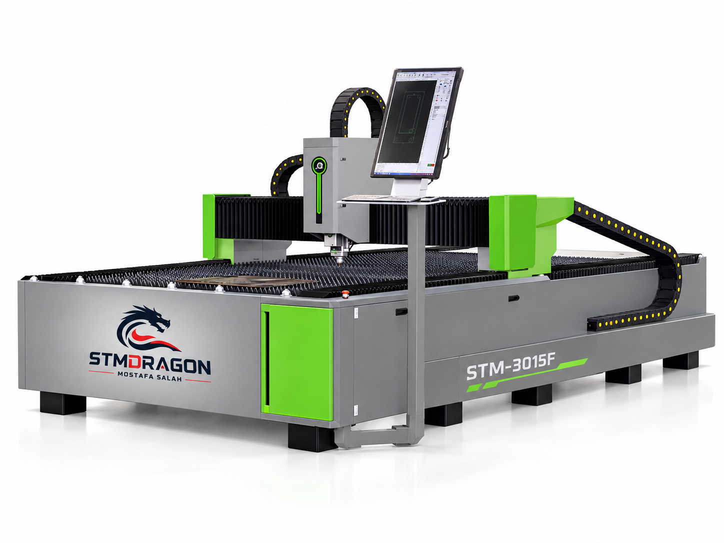 STMDRAGON STM-3015F Industrial Fiber Laser Cutting Machine 3000×1500mm