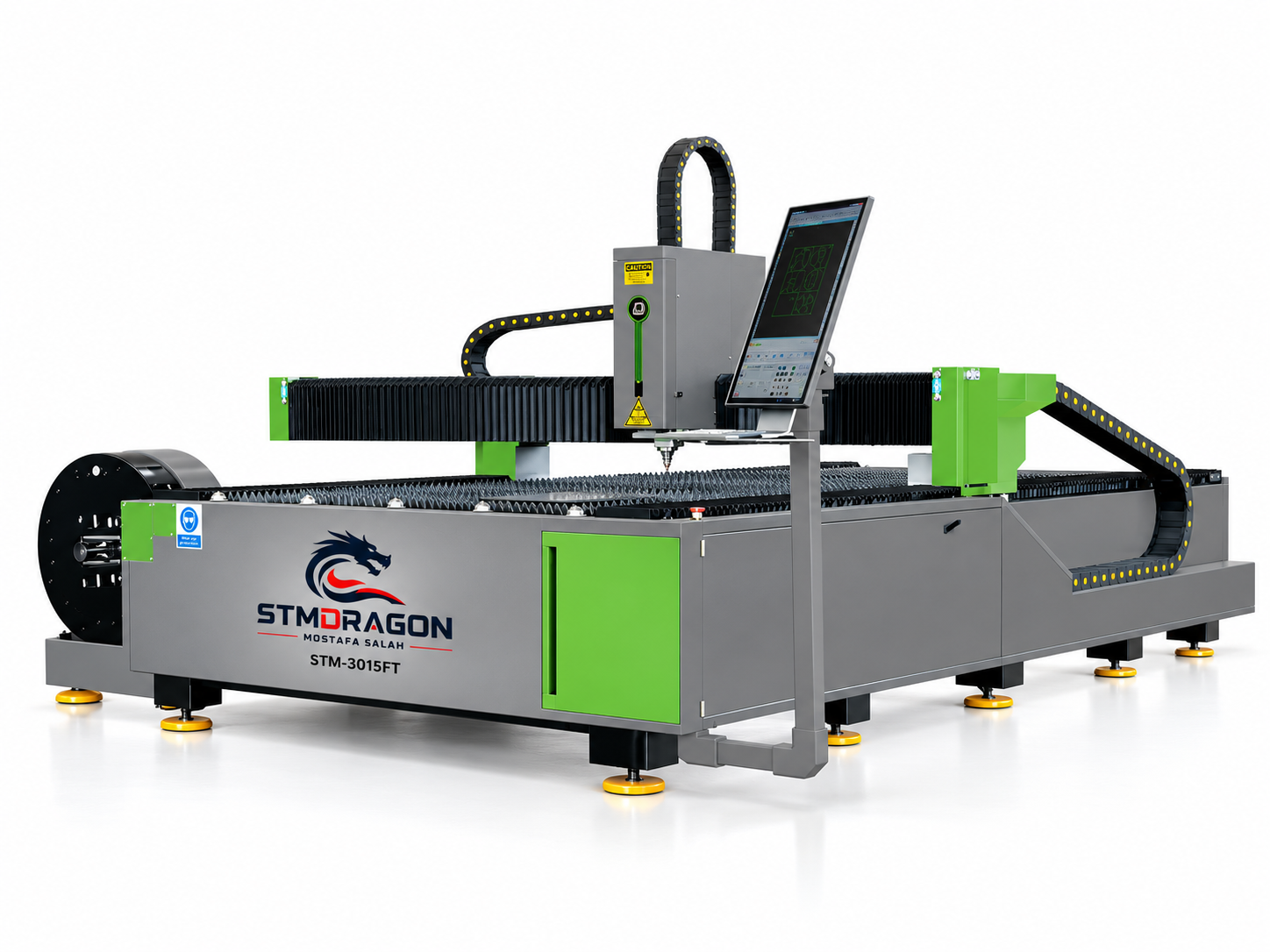 STMDRAGON STM-3015FT Fiber Laser Cutting Machine for Sheet & Tube Metal - Image 2