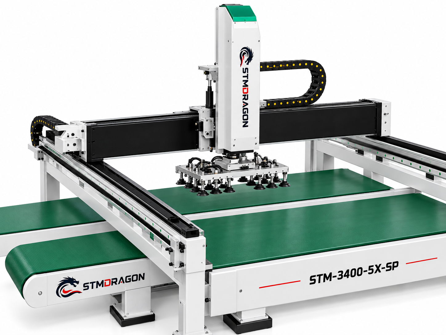 STMDRAGON STM-3400-5X-SP 5 Axis CNC Bridge Saw Quartz Stone Cutting Production Line - Image 2