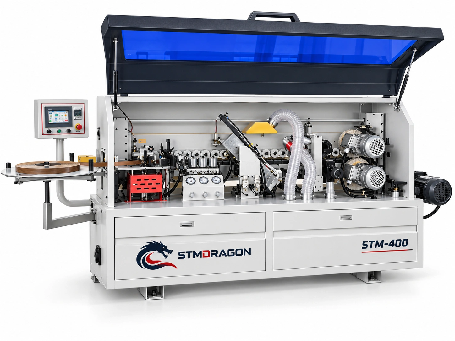 STMDRAGON STM-400 Automatic Edge Bander Machine – 6.23 kW, 13 m/min