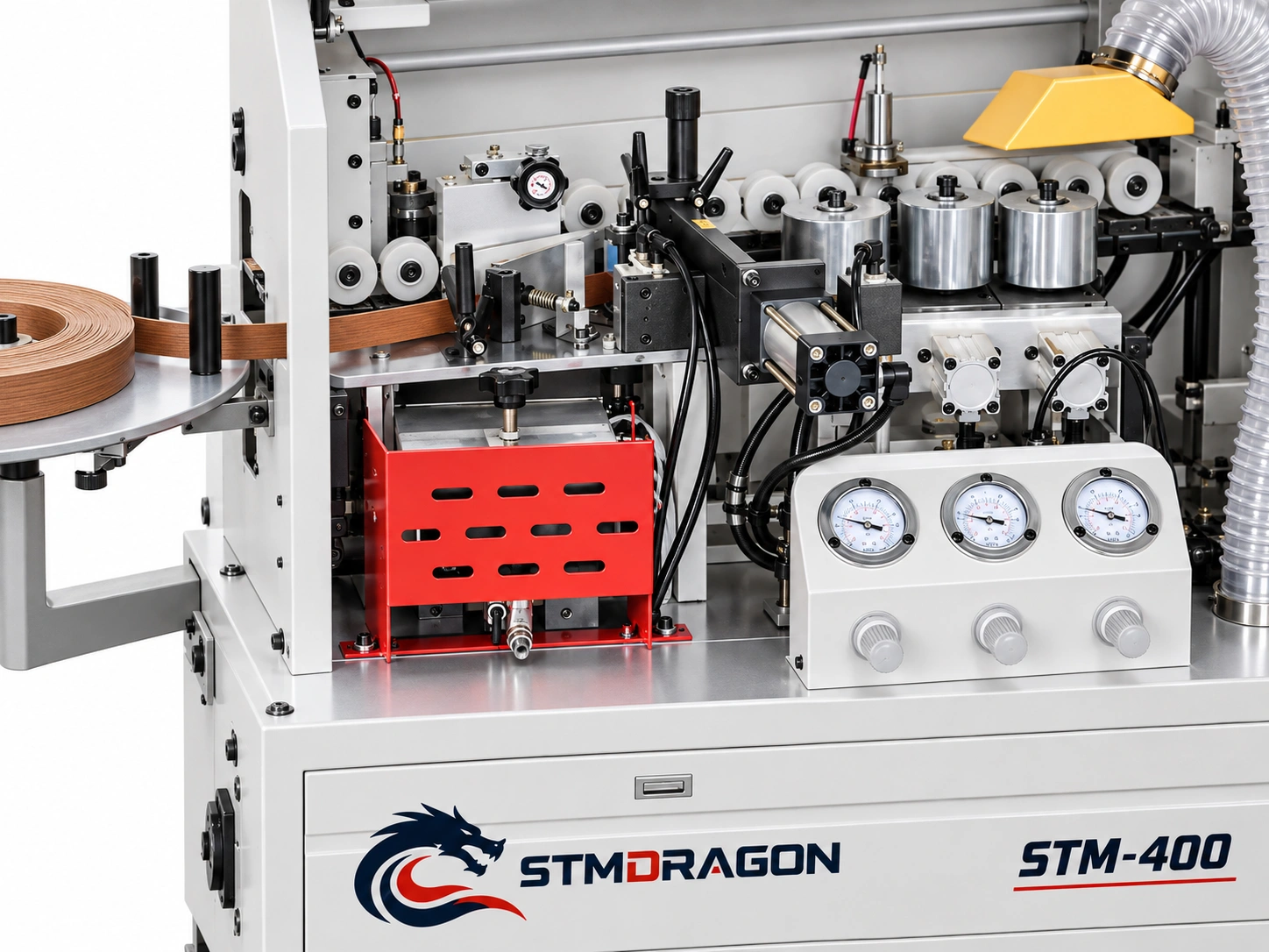 STMDRAGON STM-400 Automatic Edge Bander Machine – 6.23 kW, 13 m/min - Image 4
