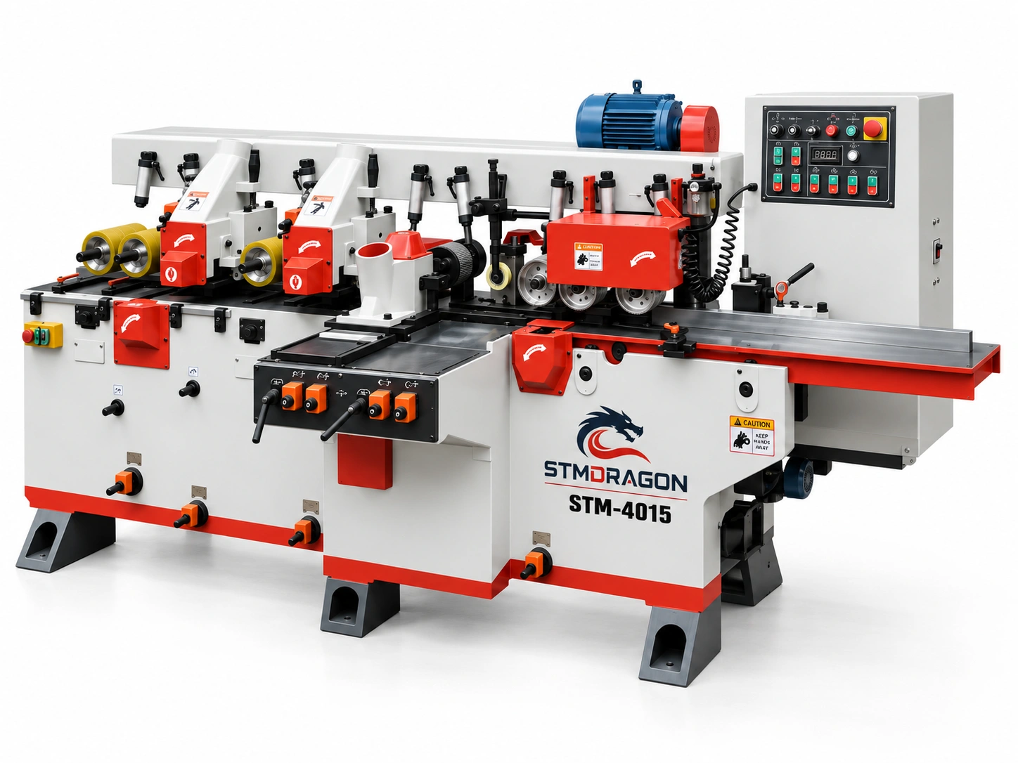 STMDRAGON STM-4015 4-Side Wood Planer Machine 20–150mm