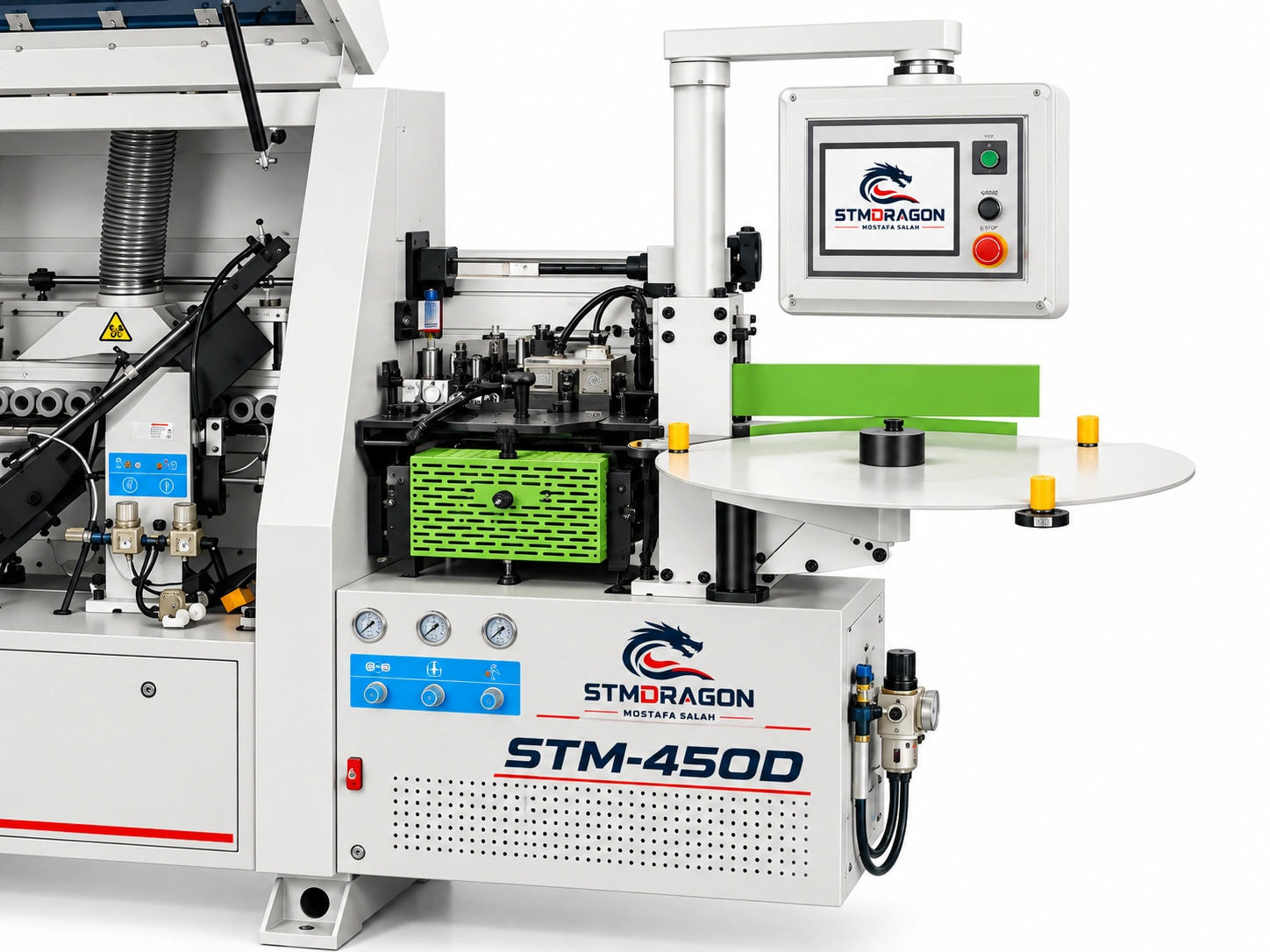 STMDRAGON STM-450D PVC Edge Banding Machine – 8kW Automatic Edge Bander - Image 3