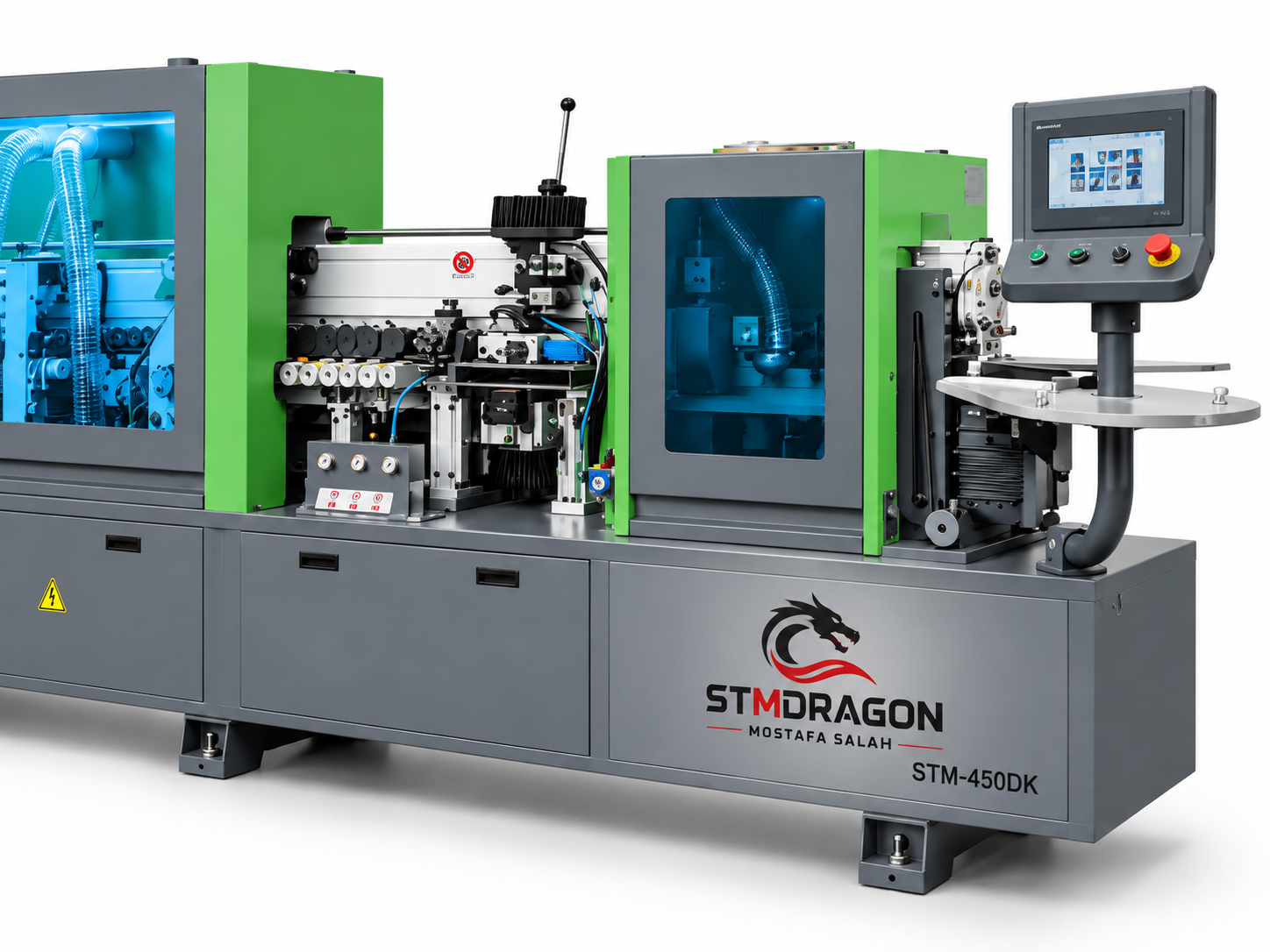 STMDRAGON STM-450DK Automatic PVC Wood Edge Banding Machine - Image 3
