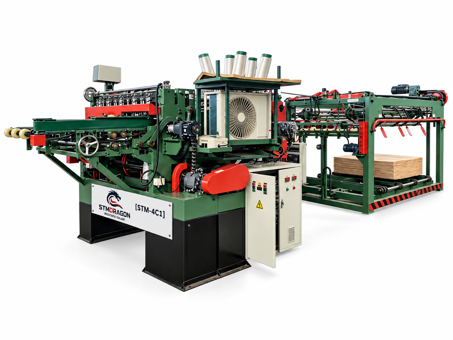 STMDRAGON STM-4C1 Core Composer Machine for Veneer Joining - Image 2