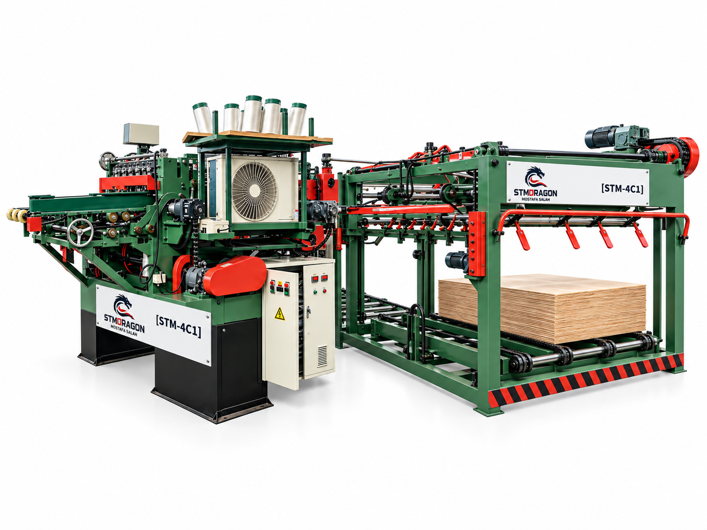 STMDRAGON STM-4C1 Core Composer Machine for Veneer Joining - Image 4