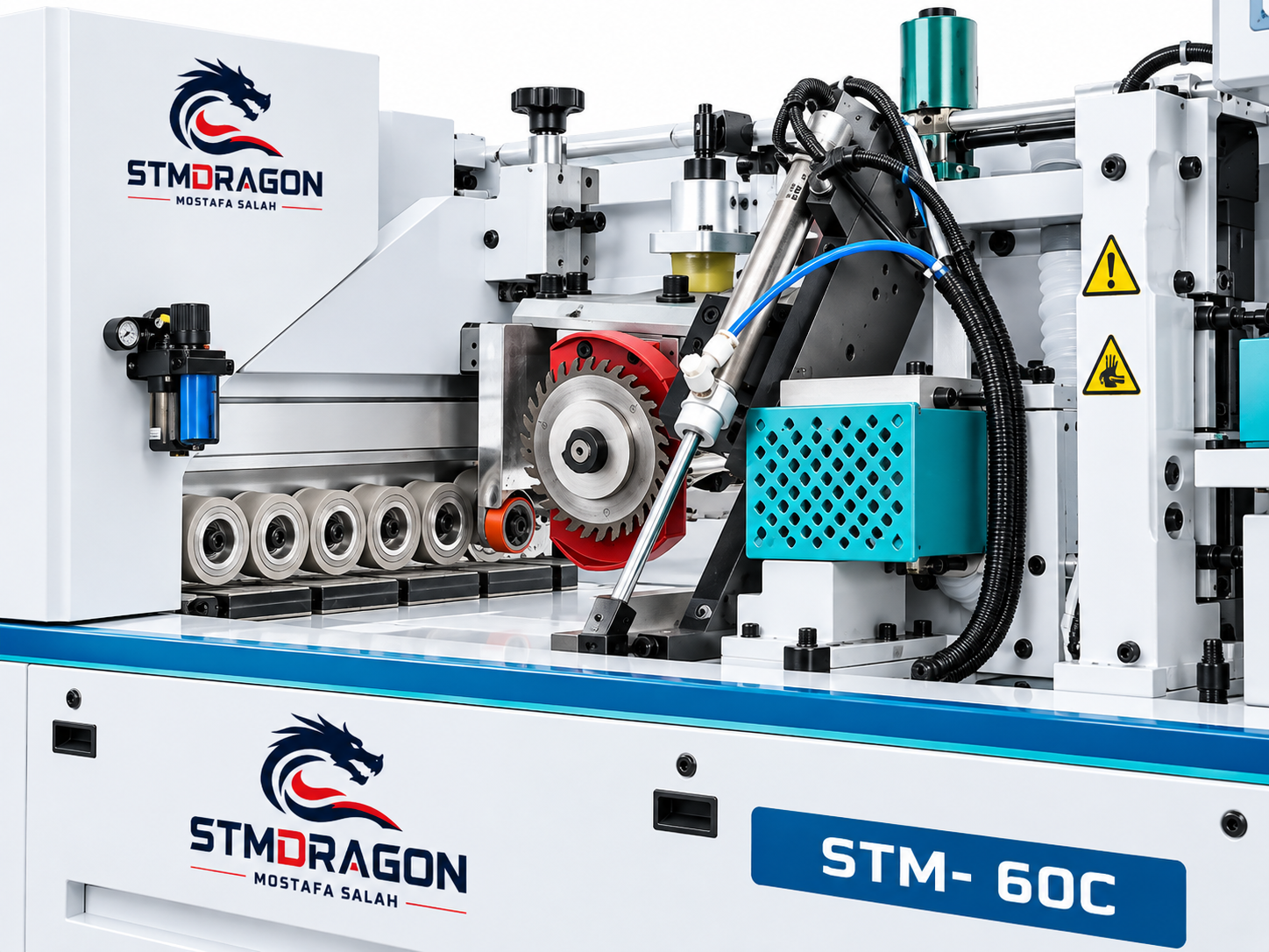 STMDRAGON STM-60C Automatic 45° Bevel Edge Banding Machine - Image 2