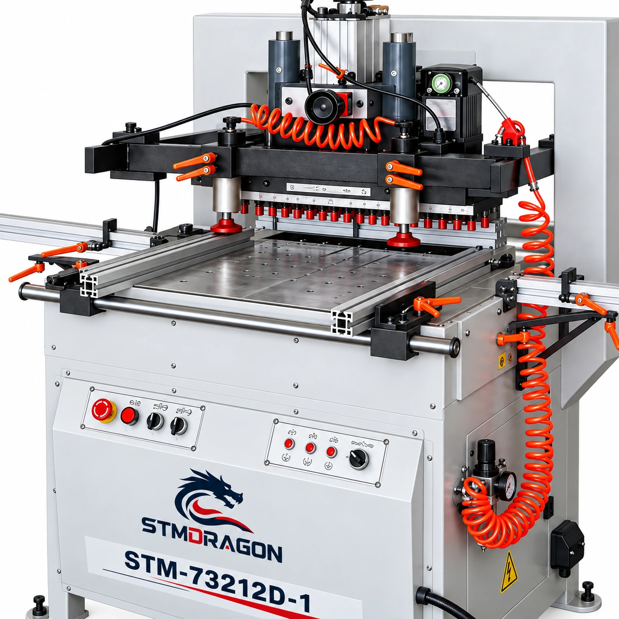 STMDRAGON STM-73212D-1 Multi Drilling Furniture Double Rows Wood Boring Machine - Image 3
