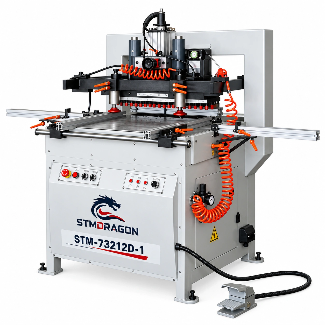 STMDRAGON STM-73212D-1 Multi Drilling Furniture Double Rows Wood Boring Machine