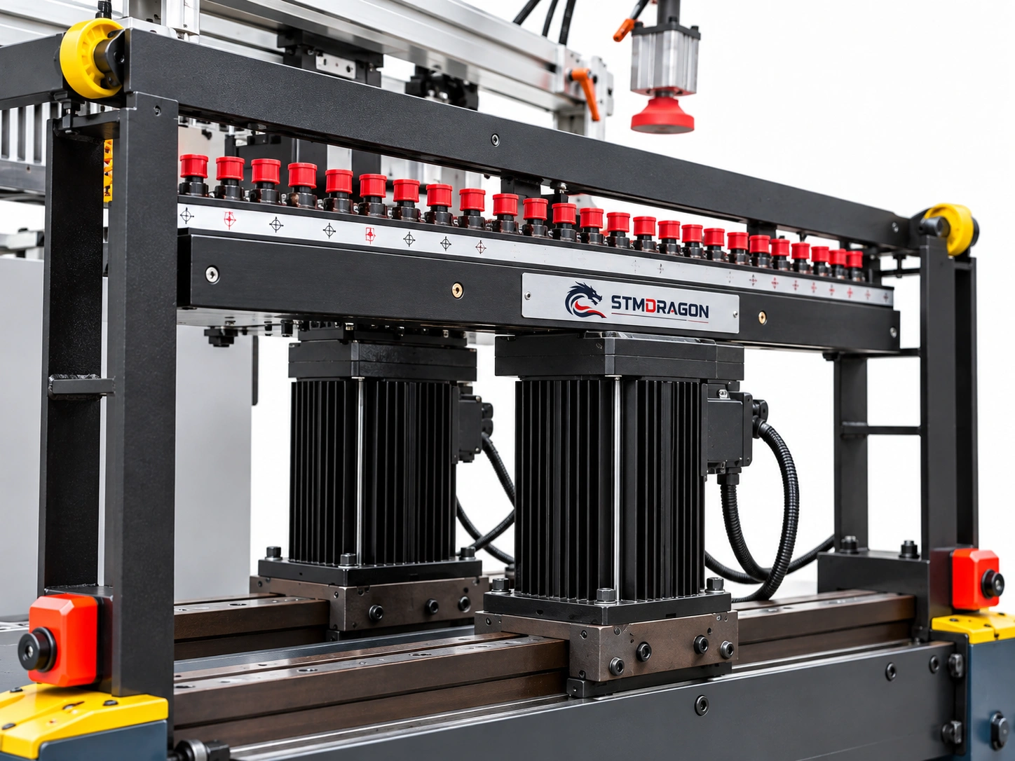 STMDRAGON STM-73214 Wood Drilling Machine – 21×4 Line Multi-Spindle CNC Boring Machine - Image 4