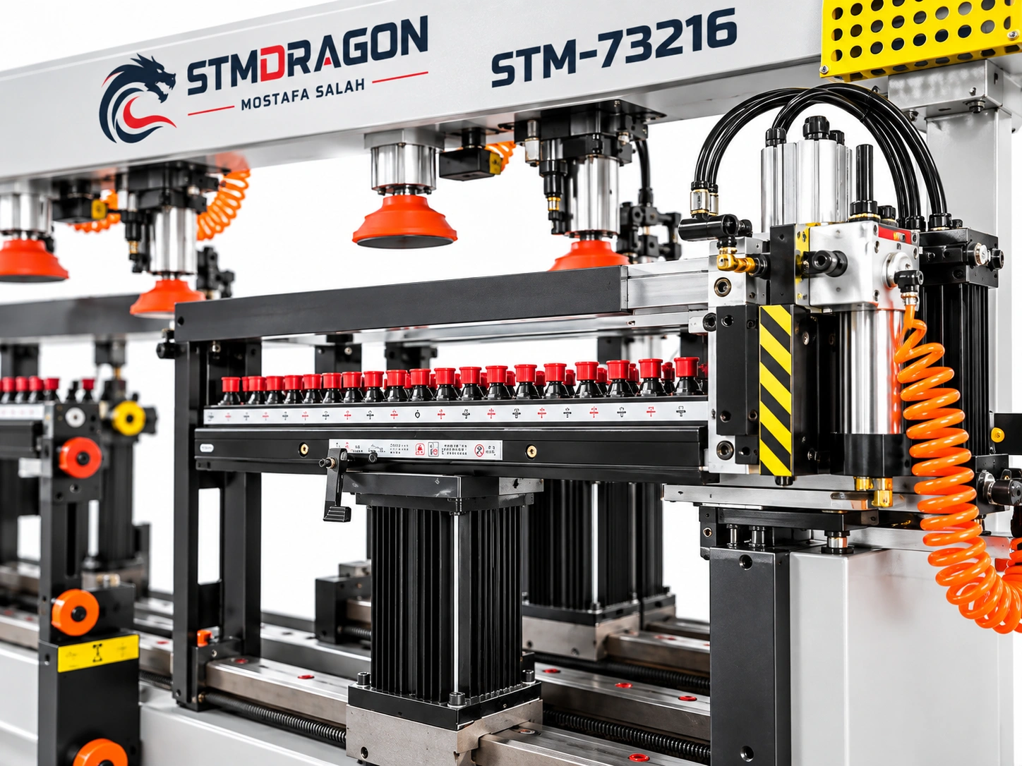 STMDRAGON STM-73216 Furniture Drilling Machine – 9kW Multi-Spindle CNC Drilling Machine - Image 3