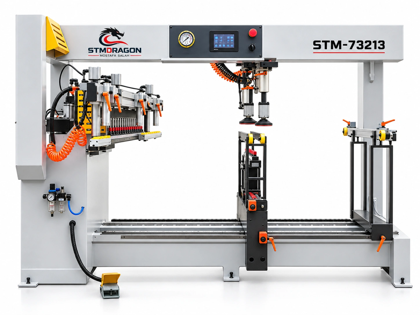 STMDRAGON STM-73220 Wood Panel Drilling Machine – 4.5kW, 2500mm Working Size