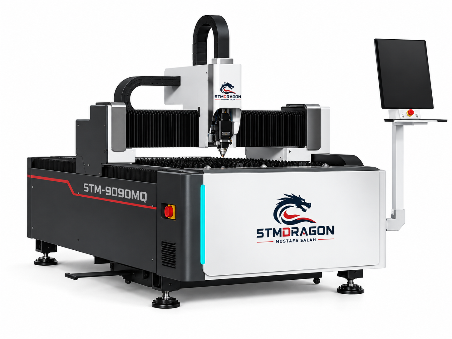 STMDRAGON STM-9090MQ 1–3kW Fiber Laser Cutting Machine for Sheet Metal