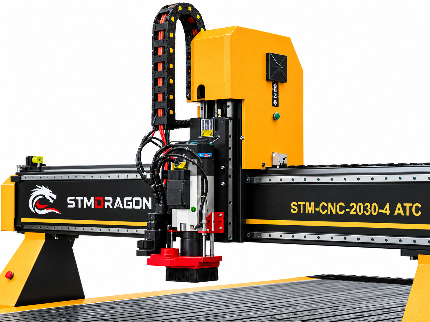 STMDRAGON STM-CNC-2030-4 ATC 4-Axis CNC Digital Cutting Machine with Rotary Device - Image 3