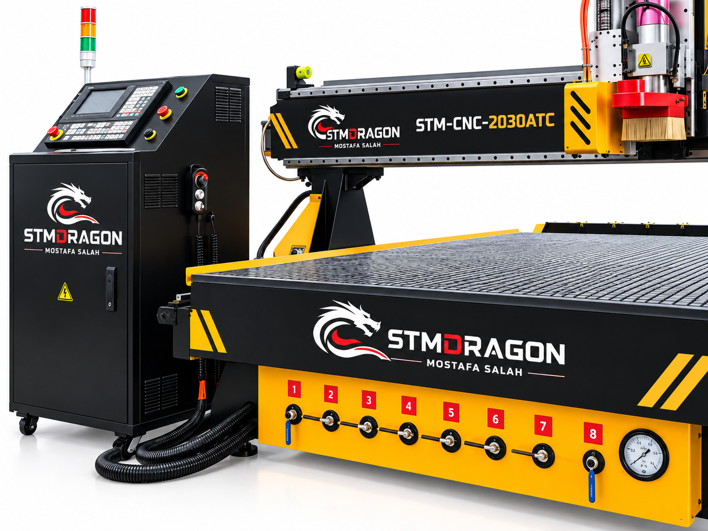 STMDRAGON STM-CNC-2030ATC 2030 ATC CNC Digital Cutting Oscillating Machine - Image 3