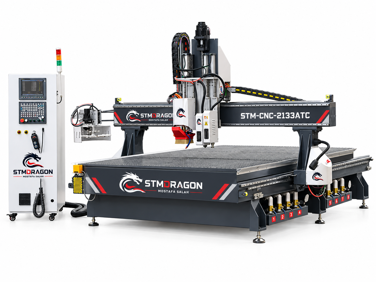 STMDRAGON STM-CNC-2133ATC 2133 ATC CCD Camera Patrol CNC Router