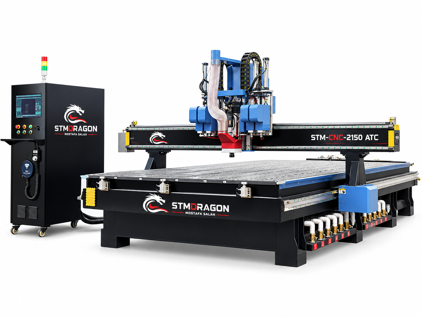 STMDRAGON STM-CNC-2150 ATC CCD Oscillating Knife Cutting Machine