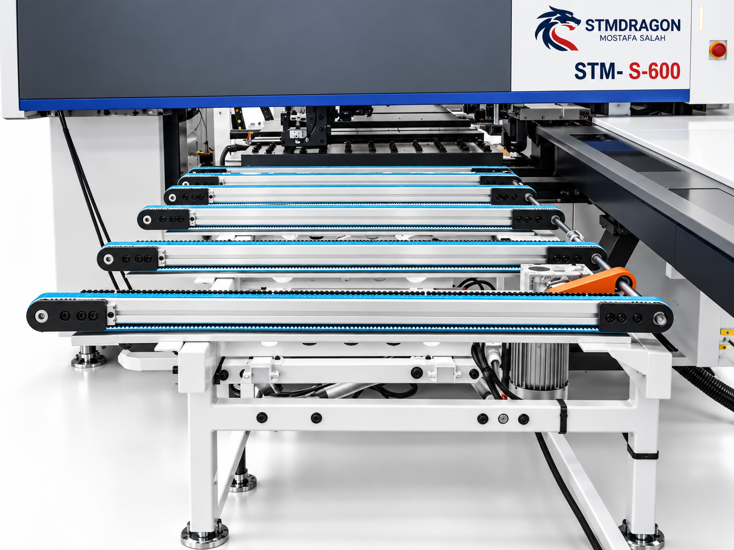 STMDRAGON STM-ET6 ATC CNC 6-Sided Drilling Machine with Double Drill Unit & 4 Milling Heads - Image 2