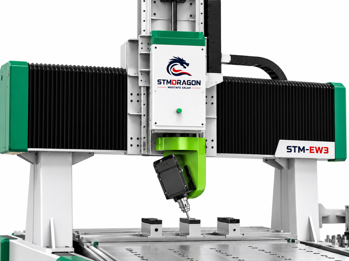 STMDRAGON STM-EW3 5 Axis CNC Router with Moving Column Gantry - Image 2