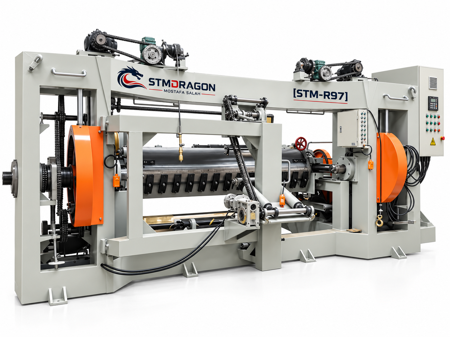 STMDRAGON STM-R97 Automatic Spindle Rotary Face Veneer Peeling Lathe