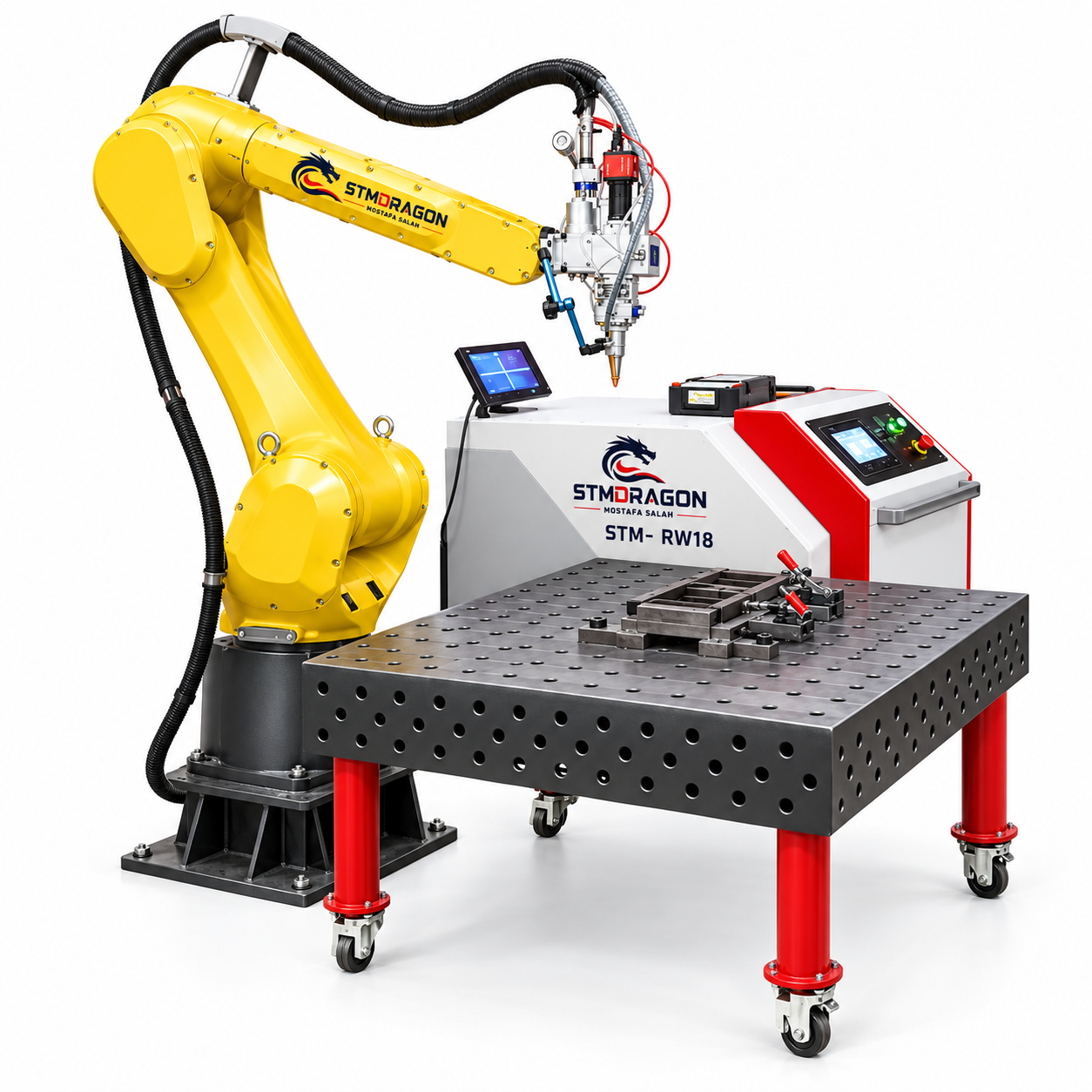 STMDRAGON STM-RW18 6KW Automatic 6-Axis Laser Welding Robot - Image 3
