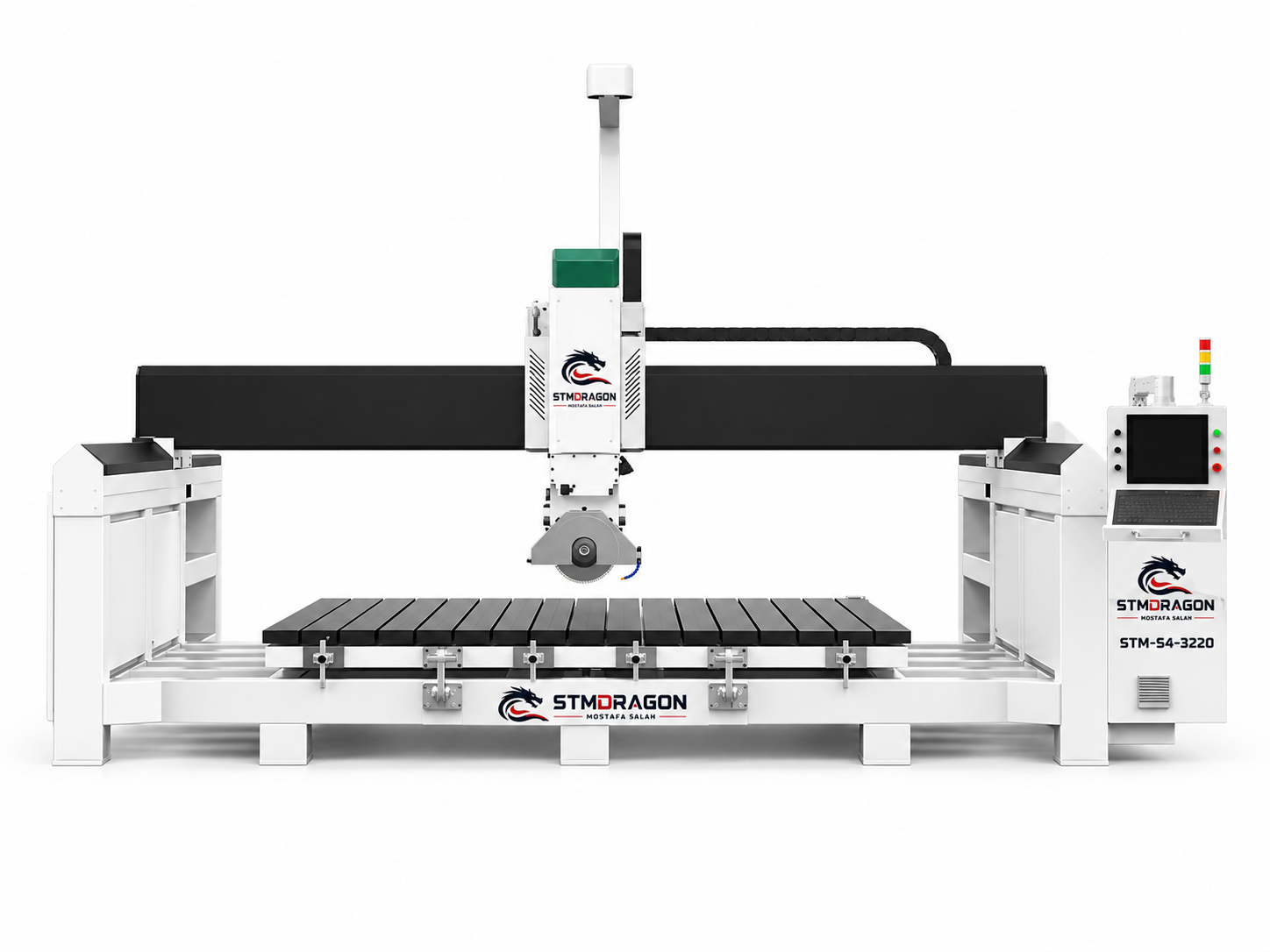STMDRAGON STM-S4-3220 4 Axis CNC Bridge Saw Machine