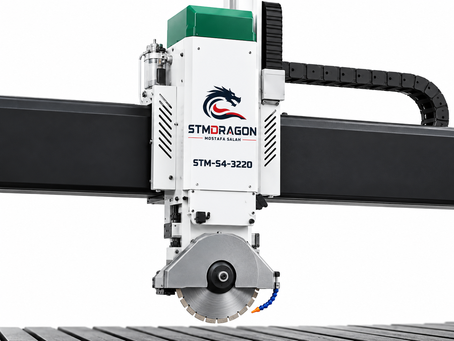 STMDRAGON STM-S4-3220 4 Axis CNC Bridge Saw Machine - Image 4