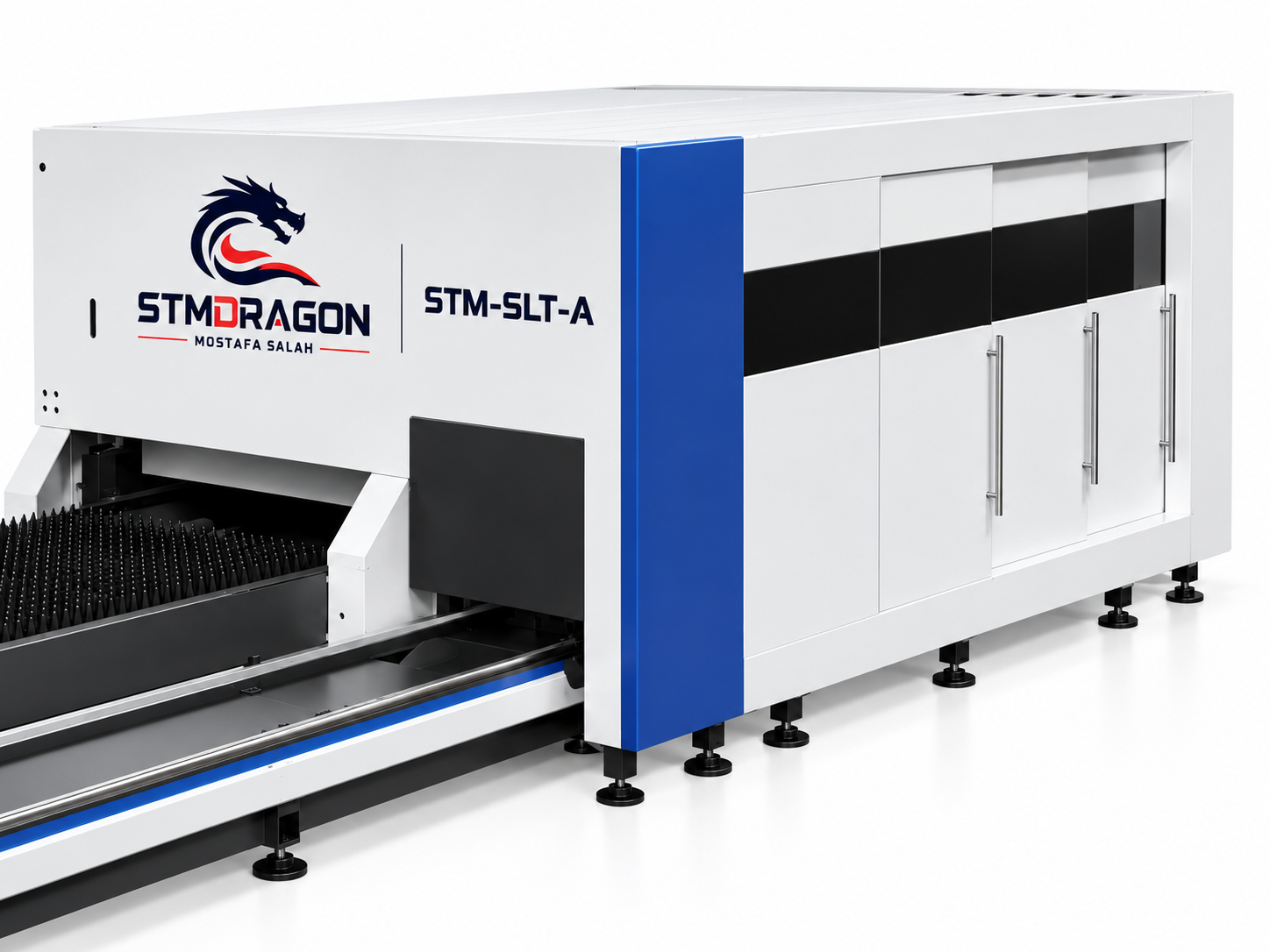 STMDRAGON SLT-A Fully Enclosed Exchange Table Metal Sheet & Tube Fiber Laser Cutting Machine - Image 4