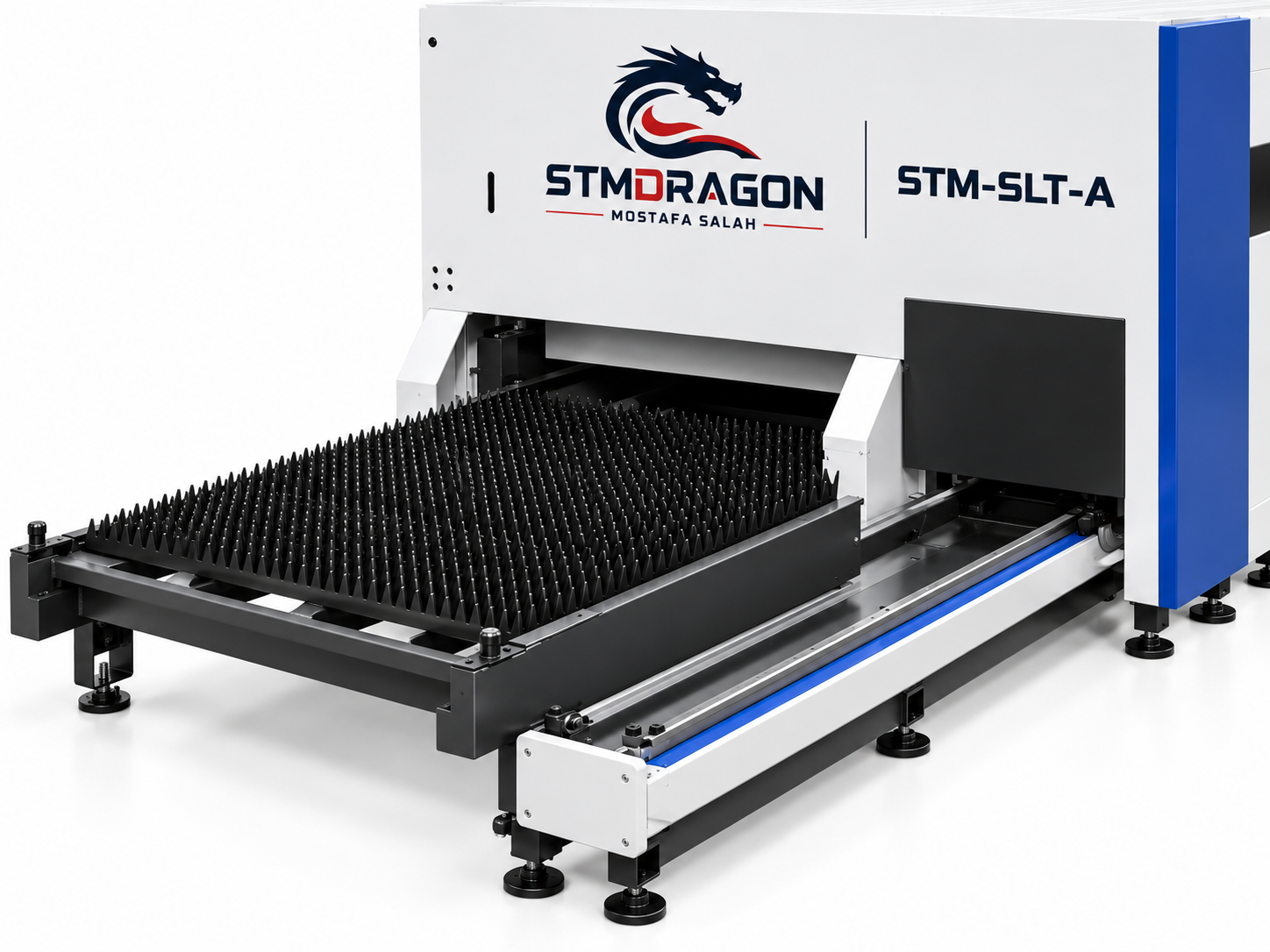 STMDRAGON SLT-A Fully Enclosed Exchange Table Metal Sheet & Tube Fiber Laser Cutting Machine - Image 2