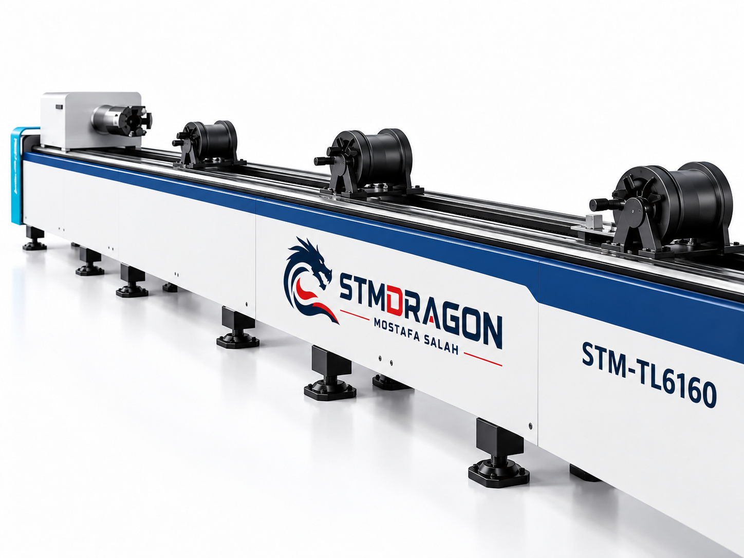 STMDRAGON STM-TL6160 Metal Tube Fiber Laser Cutting Machine - Image 3